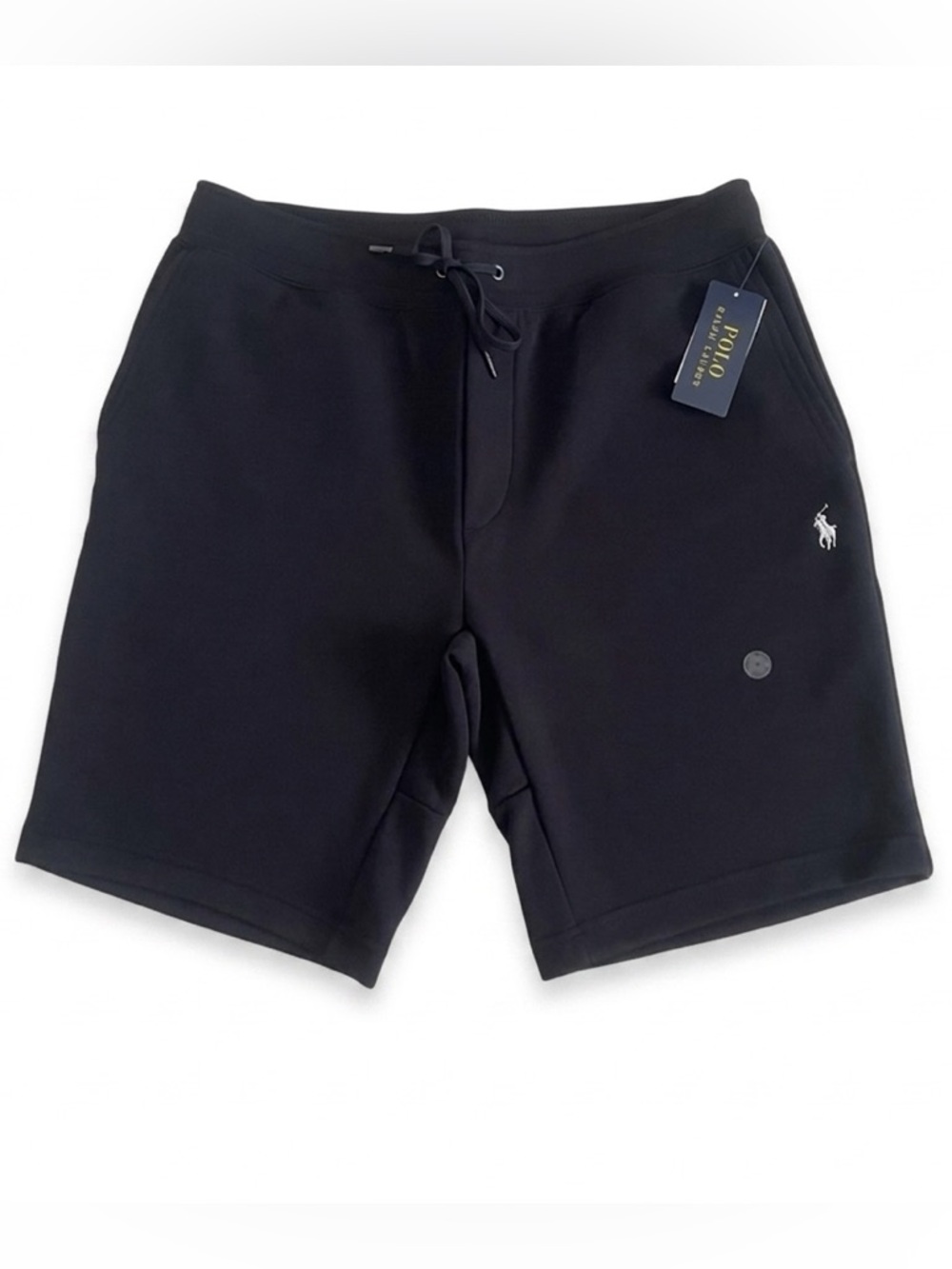 Polo Ralph Lauren Men’s Double Knit Shorts NWT Black Size M